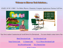 Tablet Screenshot of bhuvantechs.com